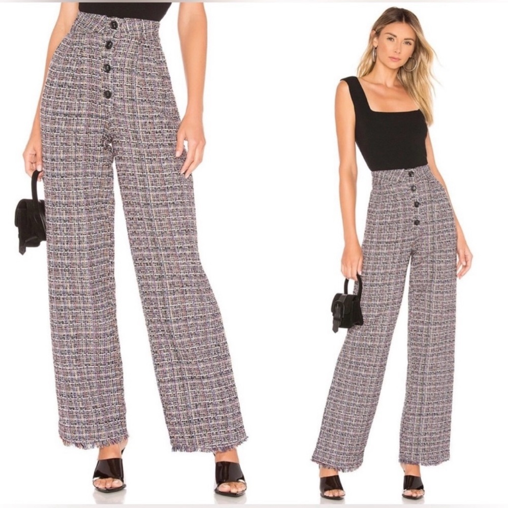 Tularosa Aurora Tweed High Waist Pants